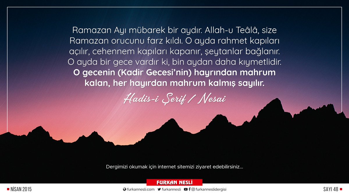 Kadir Gecesi Dua